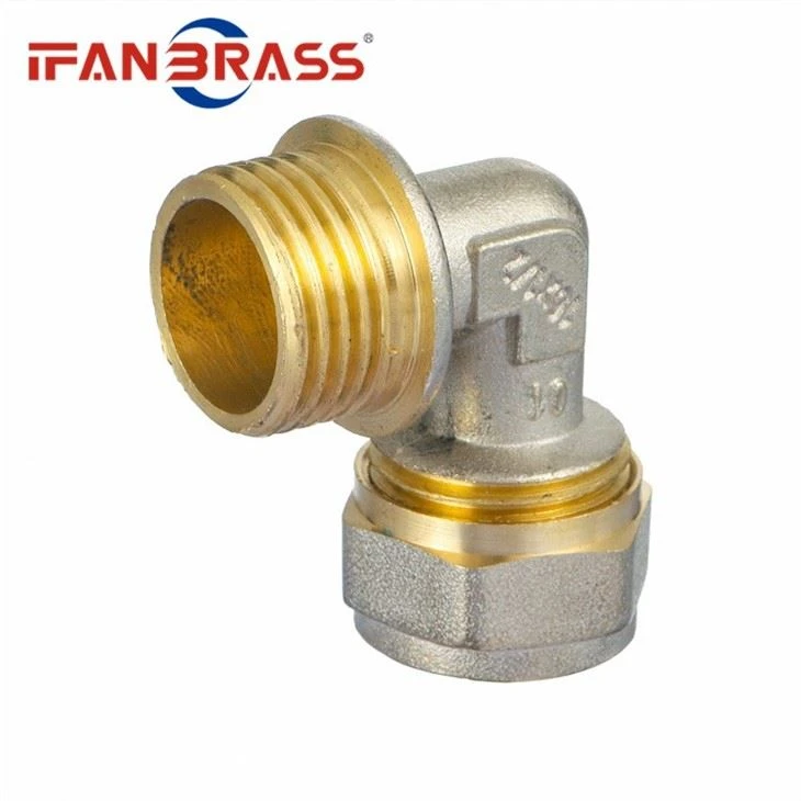 Elbow PEX Brass Compression Fitting