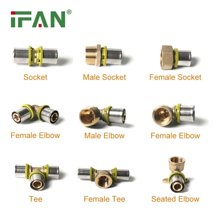 Mesingani prešani fiting za plin
